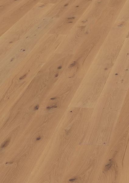 Landhausdiele Eiche XXL Schlossdiele astig, gebürstet, Rohoptik geölt 2,93²/Paket